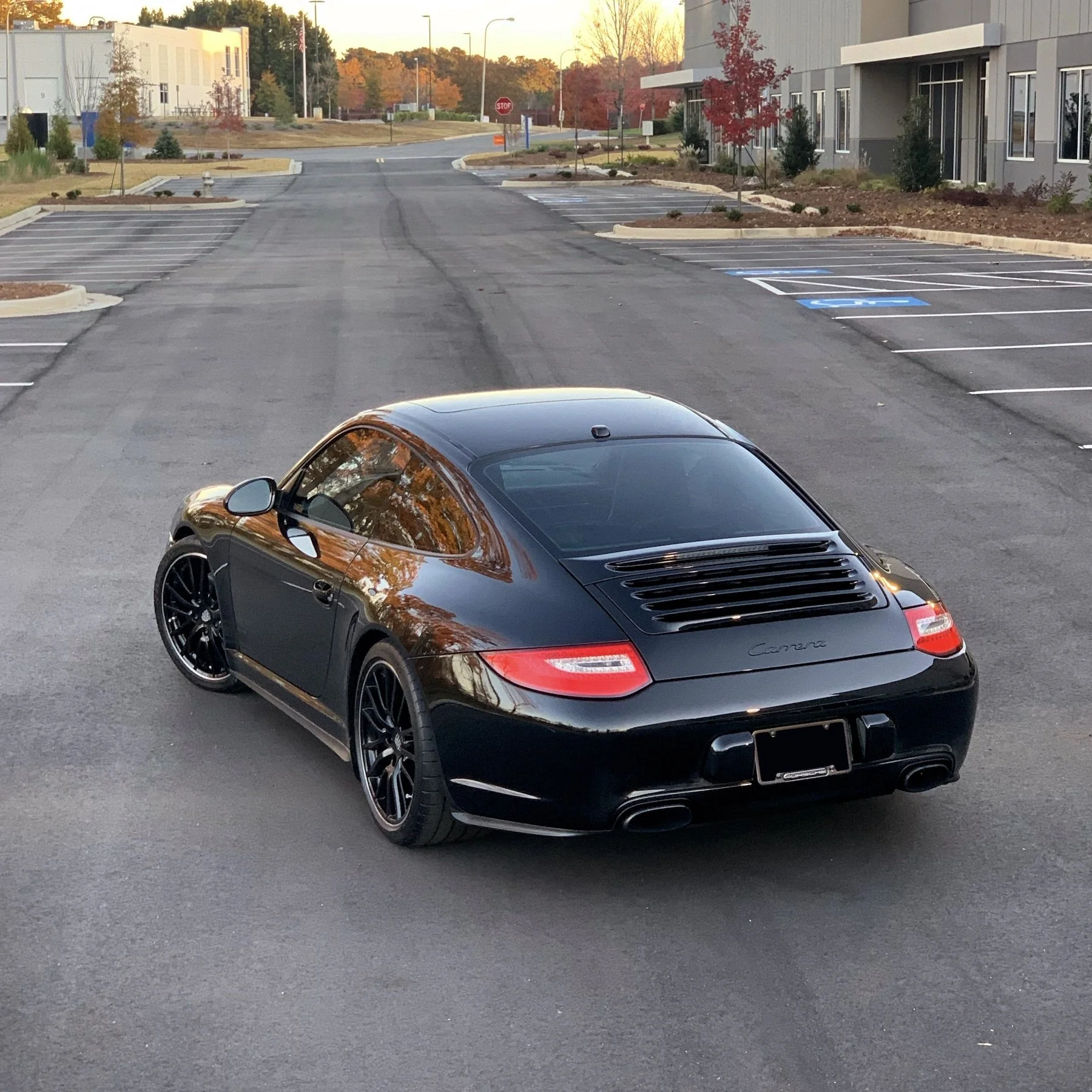Porsche 911 997 Rear Splitters — Emc2design